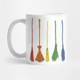 PRIDE witches brooms Mug